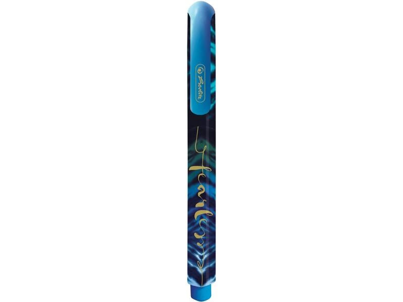 Herlitz Füllfederhalter New Batik Fearless 0.5 mm, Dunkelblau
