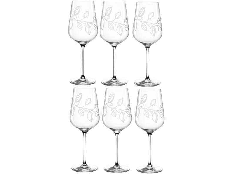 Leonardo Weissweinglas Boccio 580 ml, 6 Stück, Transparent