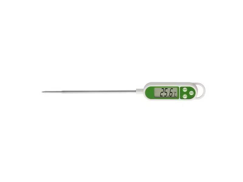 TFA Dostmann Einstichthermometer Digital Grün