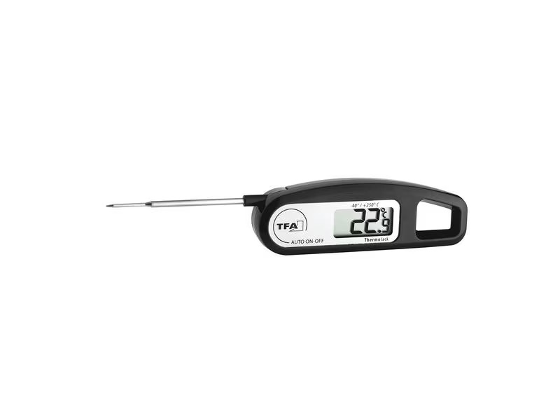 TFA Dostmann Einstichthermometer THERMO JACK, Schwarz