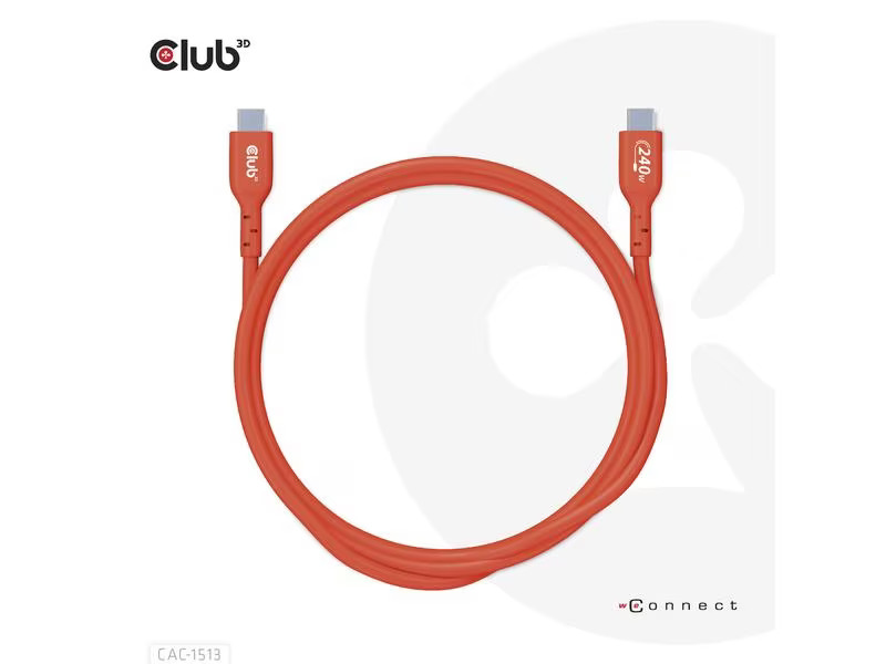 Club 3D USB-Ladekabel CAC-1513 USB C - USB C 3 m
