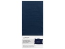 COCON Kopfkissenbezug Perkal 65 x 100 cm, Marineblau, 2 Stück