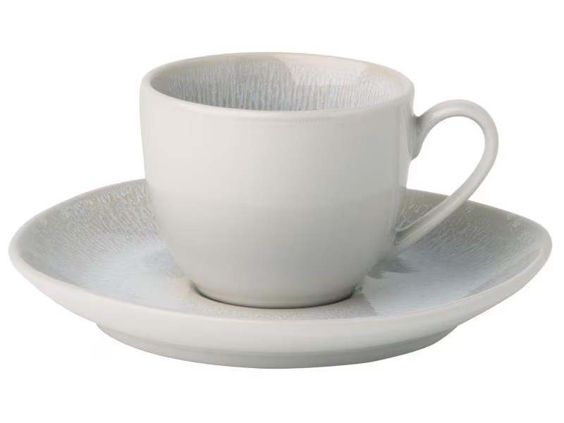 Sola Kaffeetasse Elements North Organic 220 ml, 4 Stück, Hellgrau