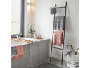 Zeller Present Badewannenablage mit Glashalter Braun