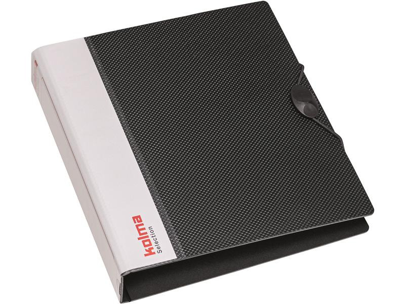 Kolma Ringbuch Selection A5, 3 cm, Schwarz