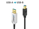 FiberX USB 3.1-Kabel FX-I645 AOC USB A - USB B 7 m