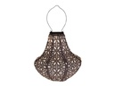 COCON Lampion LED Solar Vase, Violett
