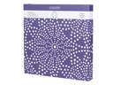 COCON Lampion LED Solar Kuppel, Violett