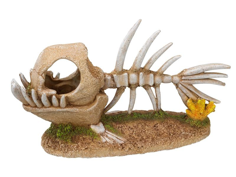 Nobby Aqua Ornaments Monsterfisch Skelett, 22.8 x 8.5 x 13 cm