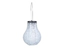 COCON Lampion LED Solar Birne, Hellgrau