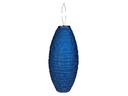 COCON Lampion LED Solar Ellipse, Blau