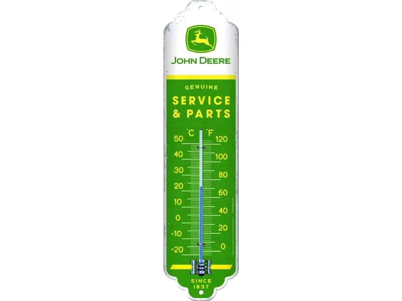 Nostalgic Art Thermometer John Deere 6.5 x 28 cm