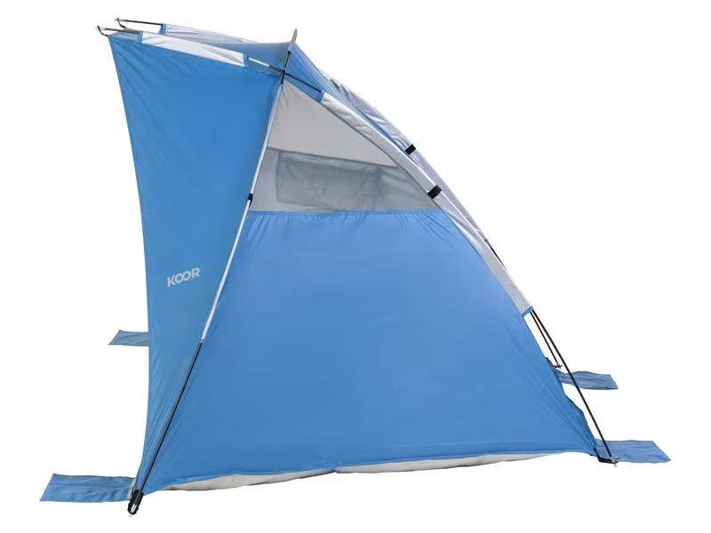 KOOR Strandzelt XL, Blau