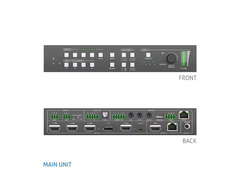 PureTools Presentation Switcher PT-PSW-42MV