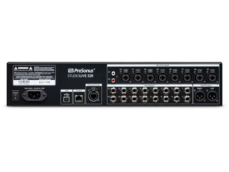 Presonus Mischpult StudioLive 32R – 32-Kanal, digital