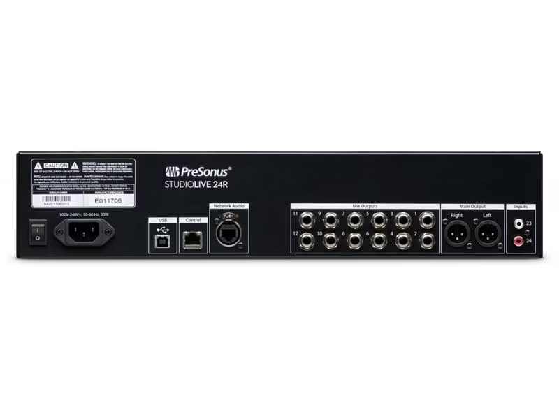Presonus Mischpult StudioLive 24R – 32-Kanal, digital