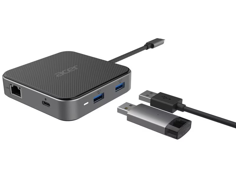 Acer Dockingstation USB4 Multi Display hub Dongle 7-in-1