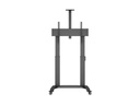 Multibrackets TV-Trolley M Motorized Public Dual Pillar 180 HD Schwarz