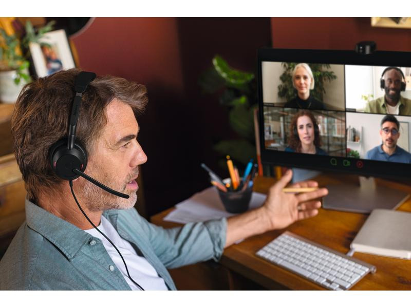 Jabra Headset Evolve2 50 Duo MS, USB-A