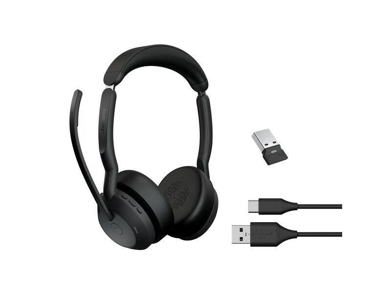 Jabra Headset Evolve2 55 Duo MS, USB-A