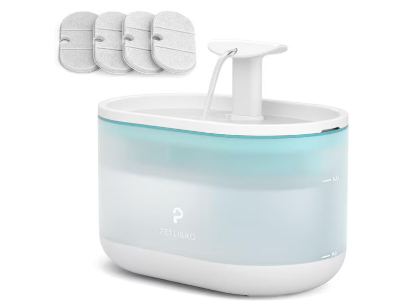 Petlibro Wasserautomat Capsule Water Fountain 2.1 l, Türkis