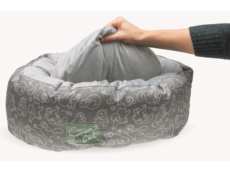 Simon's Cat Katzenbett 55 x 20 cm, Grau