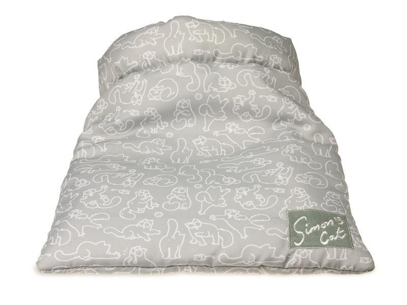 Simon's Cat Katzen-Spielzeug Spielsack, 46 x 28 cm, Grau