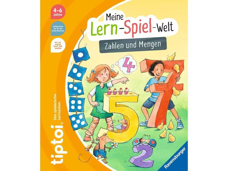 tiptoi Lernbuch Meine Lern-Spiel-Welt: Zahlen und Mengen