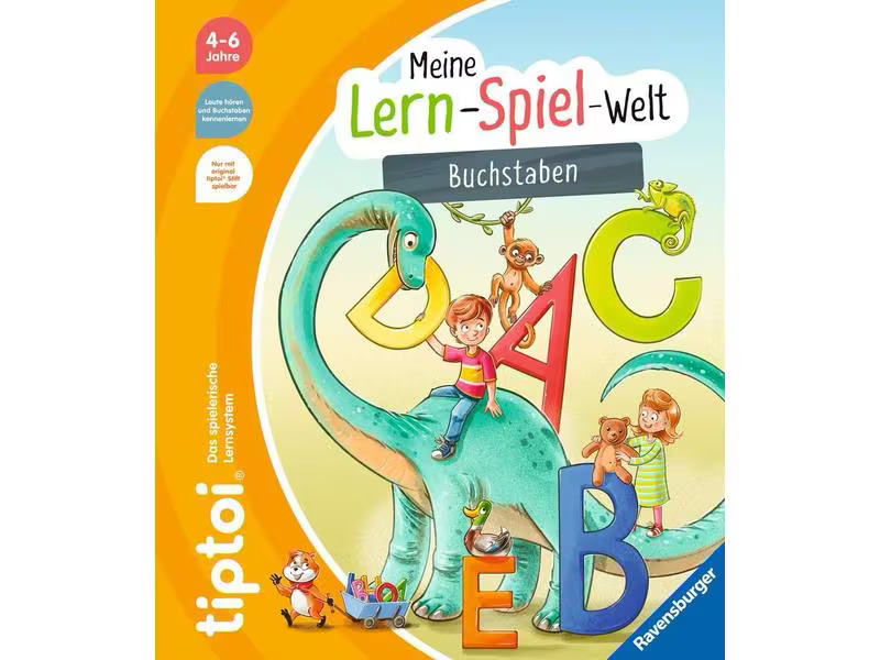 tiptoi Lernbuch Meine Lern-Spiel-Welt: Buchstaben