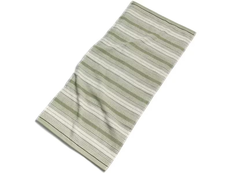 Möve Handtuch Organic Allover 50 x 100 cm, Grün