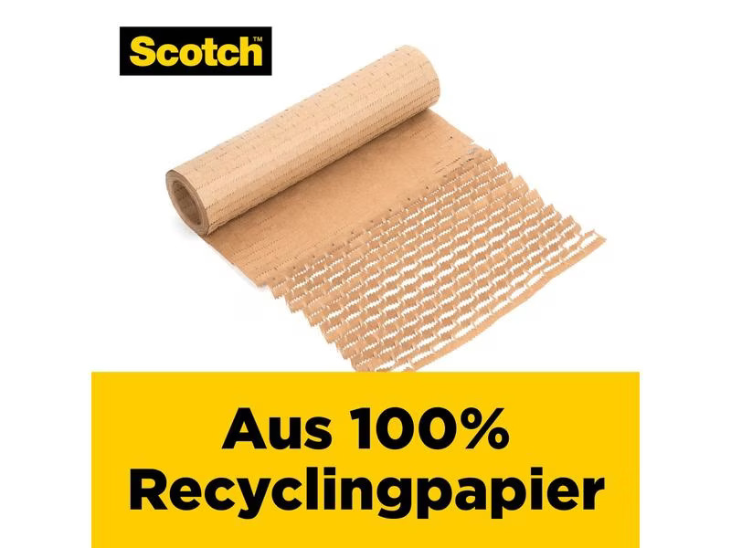 Scotch Packpapier Cushion Lock 304 mm x 9.14 m, 1 Rolle