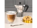 Bialetti Cappuccino Becher Firenze 200 ml, 2 Stück, Transparent