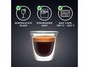 Bialetti Espresso Becher Firenze 80 ml, 2 Stück, Transparent