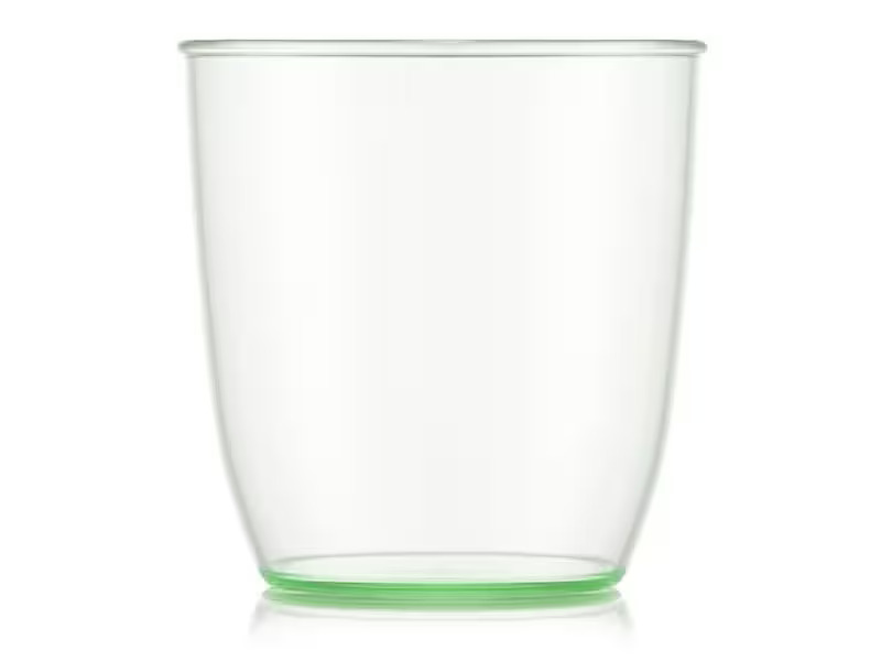 Bodum Outdoor-Becher Kvadrant 200 ml, Grün, 4 Stück