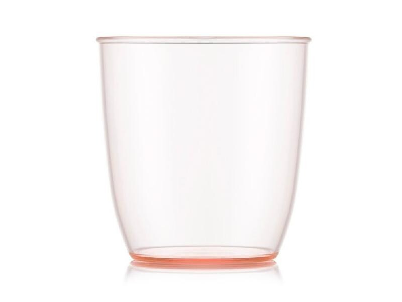 Bodum Outdoor-Becher Kvadrant 200 ml, Rosa, 4 Stück