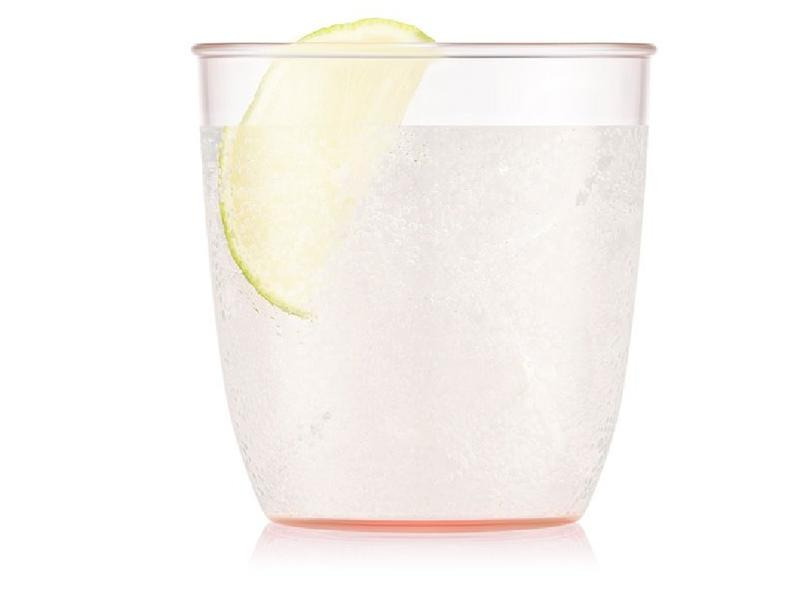 Bodum Outdoor-Becher Kvadrant 200 ml, Rosa, 4 Stück