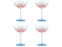 Bodum Outdoor-Champagnerglas Oktett 280 ml, Blau, 4 Stück