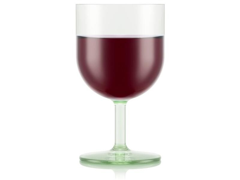 Bodum Outdoor-Weinglas Oktett 250 ml, Grün, 4 Stück