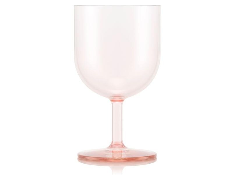 Bodum Outdoor-Weinglas Oktett 250 ml, Rosa, 4 Stück