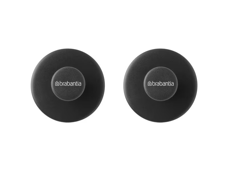 Brabantia Handtuchhalter ReNew 2 Stück, Dunkelgrau