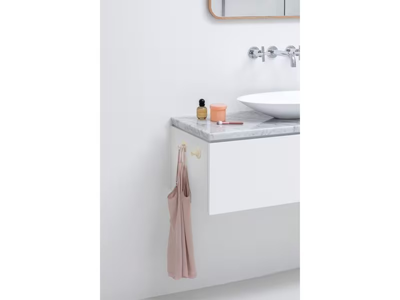 Brabantia Handtuchhalter ReNew 2 Stück, Weiss