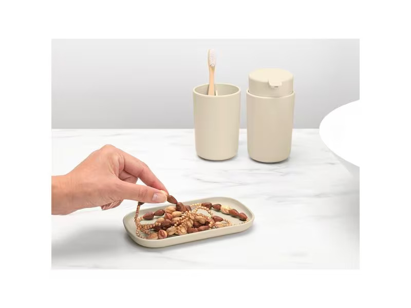 Brabantia Seifenspender-Set ReNew Set 250 ml, Beige