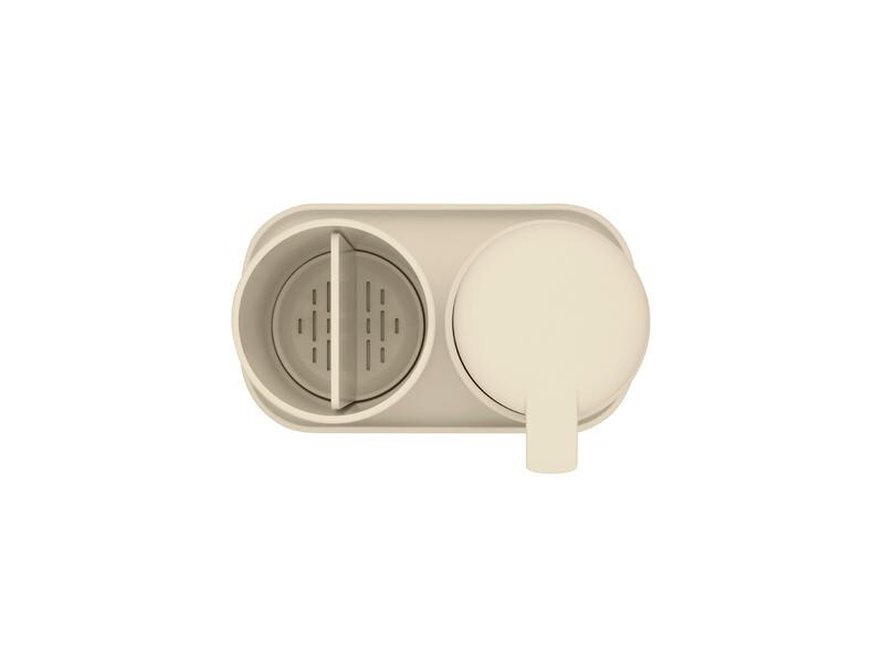 Brabantia Seifenspender-Set ReNew Set 250 ml, Beige
