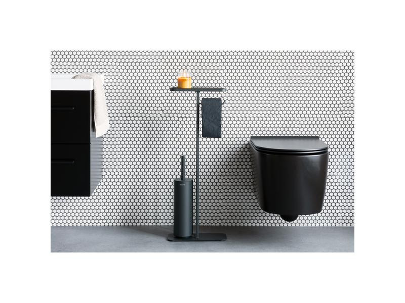 Brabantia Toilettengarnitur Mindset Dunkelgrau