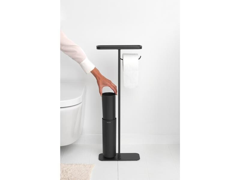 Brabantia Toilettengarnitur Mindset Dunkelgrau