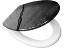 Kleine Wolke Toilettensitz Slate Schwarz