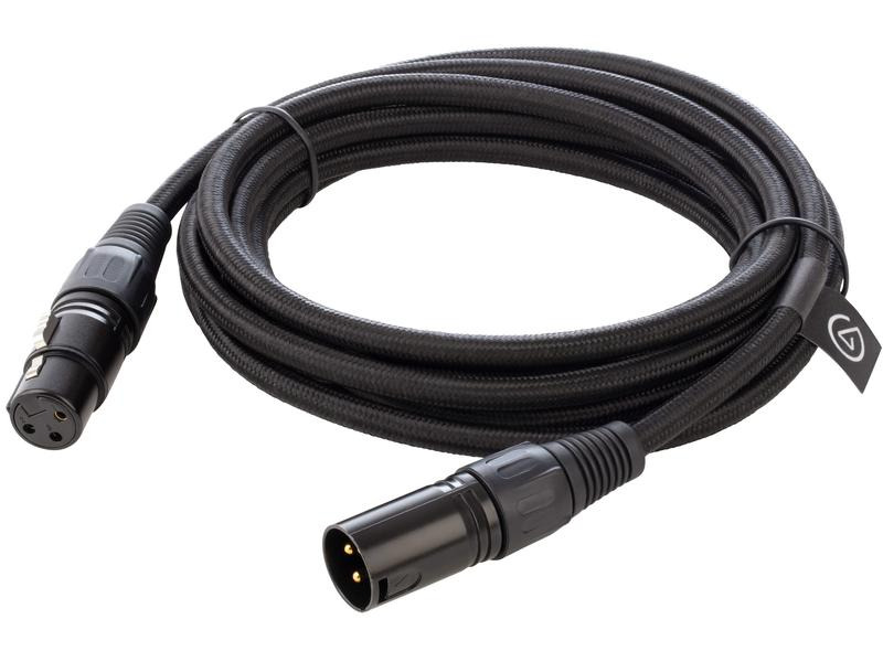 Elgato XLR-Kabel – 3 m, Schwarz