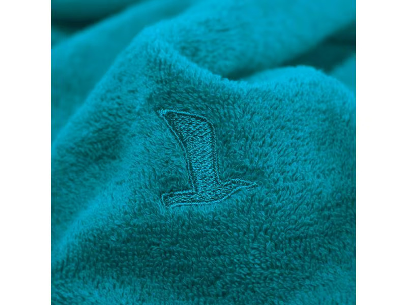 Möve Handtuch Superwuschel 50 x 100 cm, Blaugrün