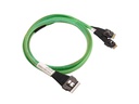 Broadcom SAS-Kabel SFF-8654 - 2x SFF-8654, 100 cm