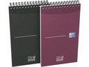 Oxford Notizbuch Schwarz, Aubergine